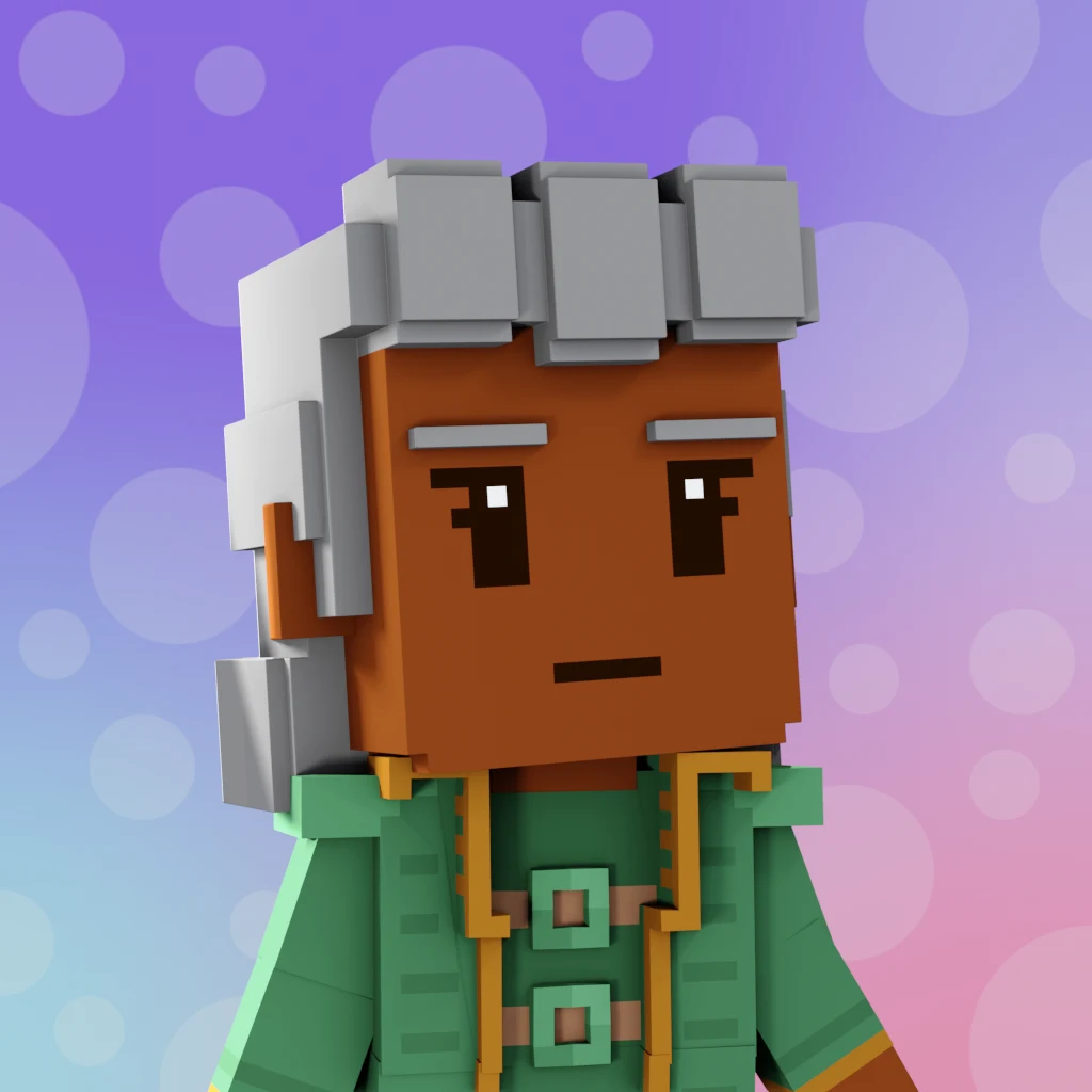 Pirate #5269 voxel render