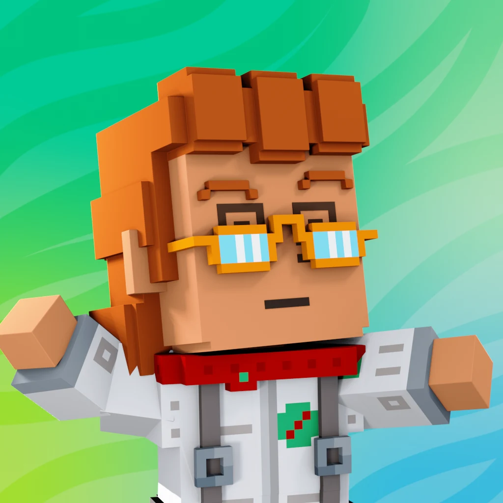 Pirate #5273 voxel render
