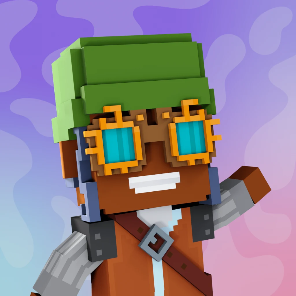 Pirate #5275 voxel render