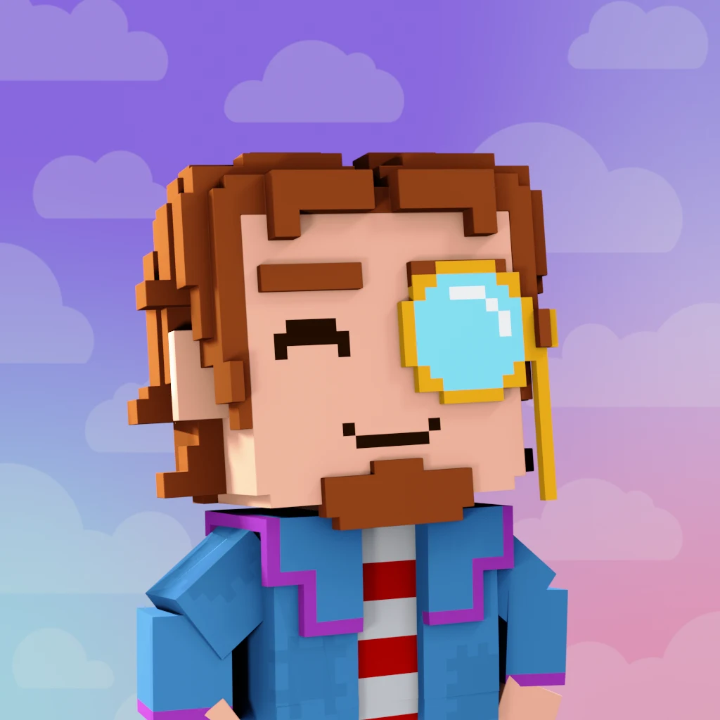 Pirate #5276 voxel render