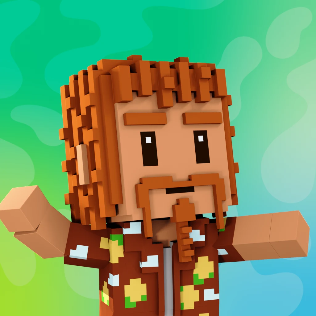 Pirate #5277 voxel render