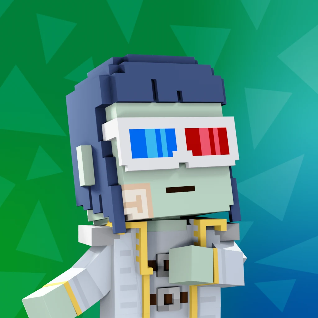 Pirate #5281 voxel render