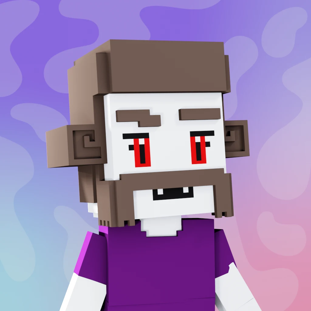 Pirate #5282 voxel render