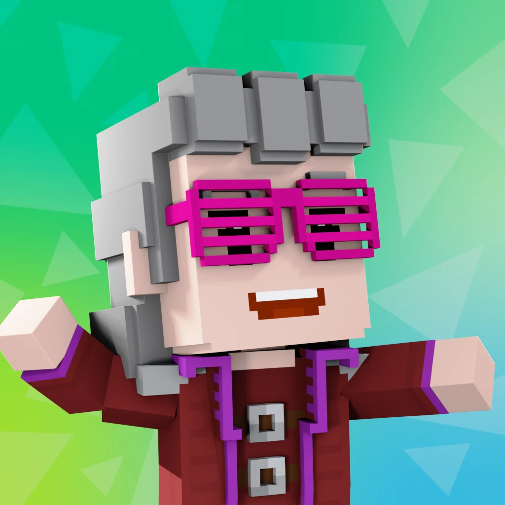 Pirate #5283 voxel render