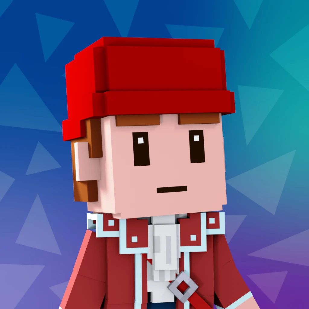 Pirate #5290 voxel render