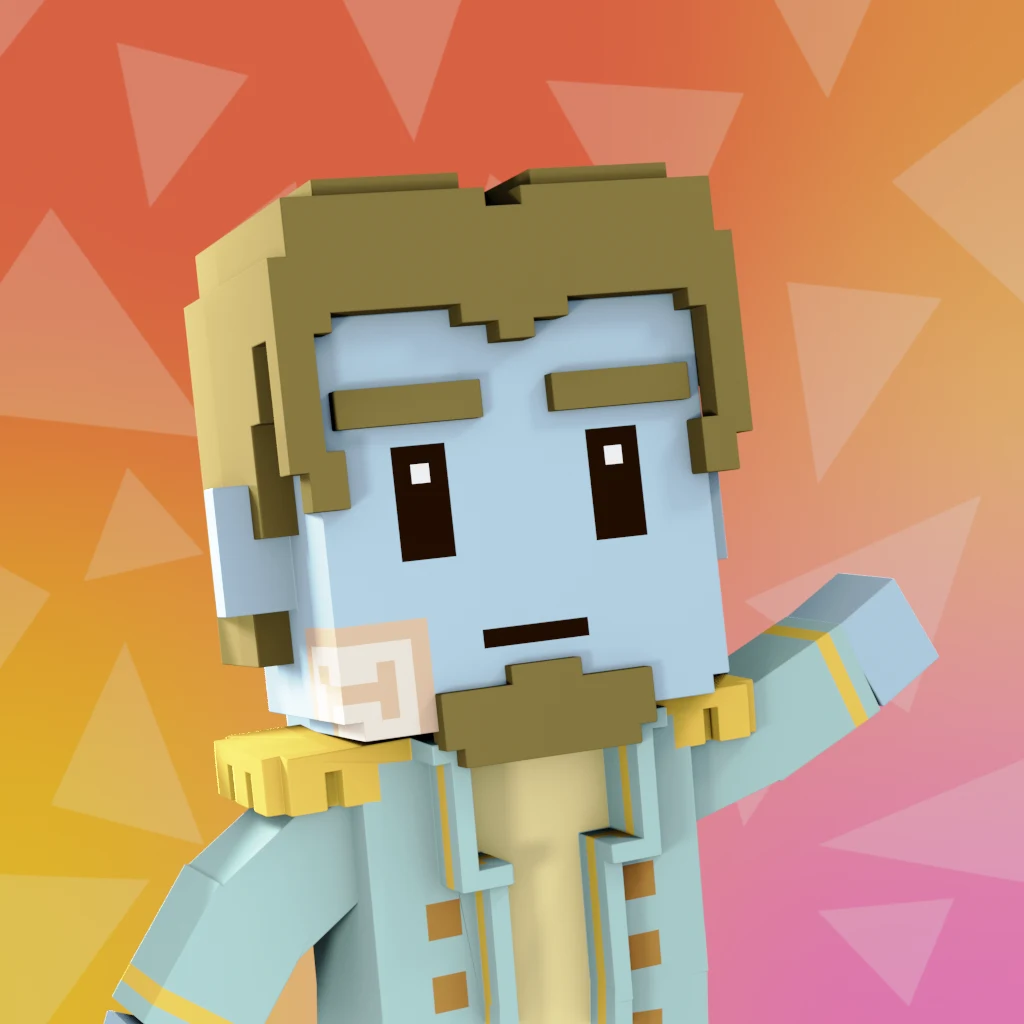 Pirate #5291 voxel render
