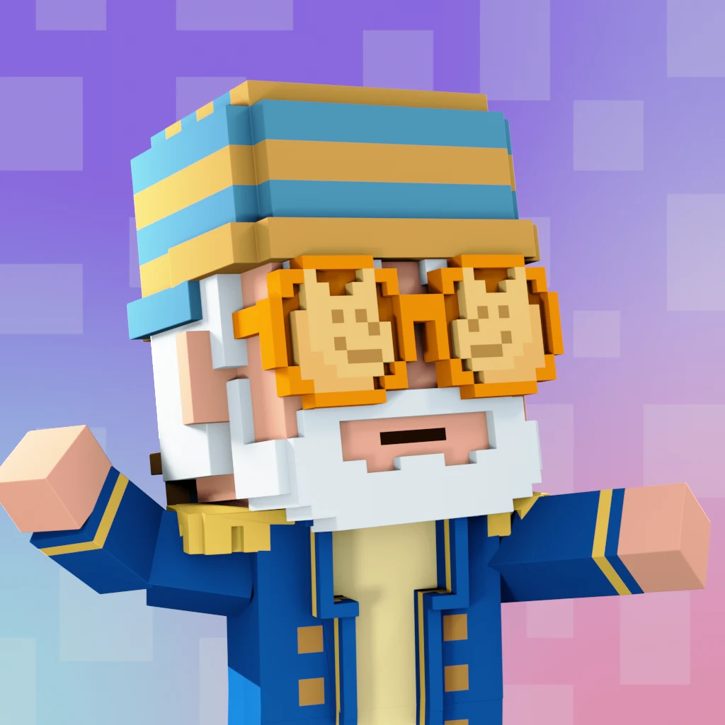 Pirate #5292 voxel render