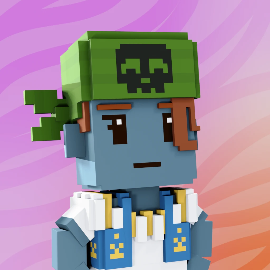 Pirate #5294 voxel render