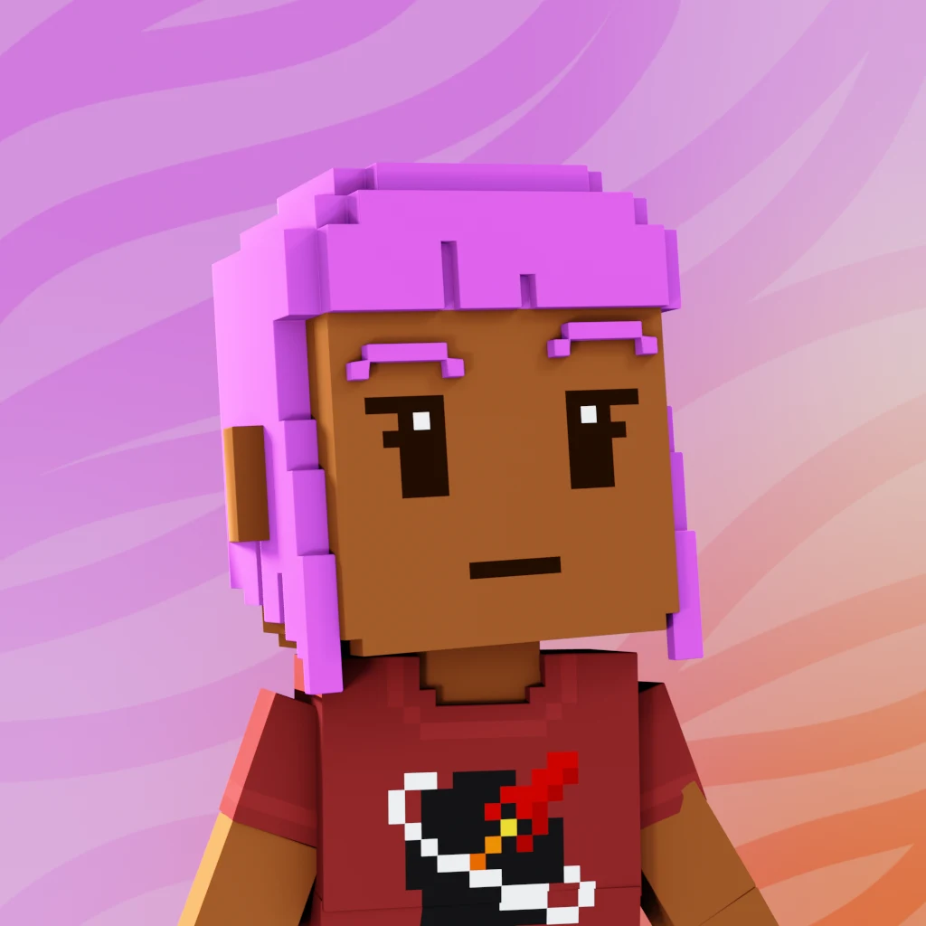 Pirate #5295 voxel render