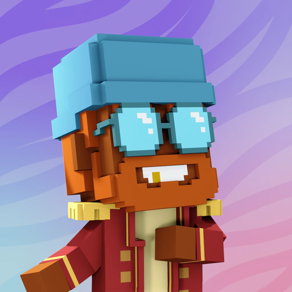 Pirate #5297 voxel render