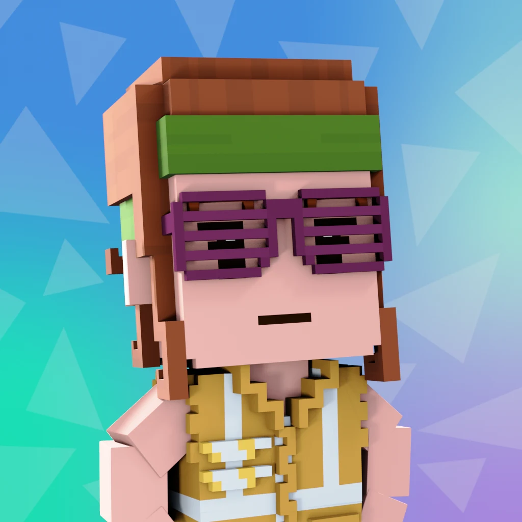 Pirate #530 voxel render