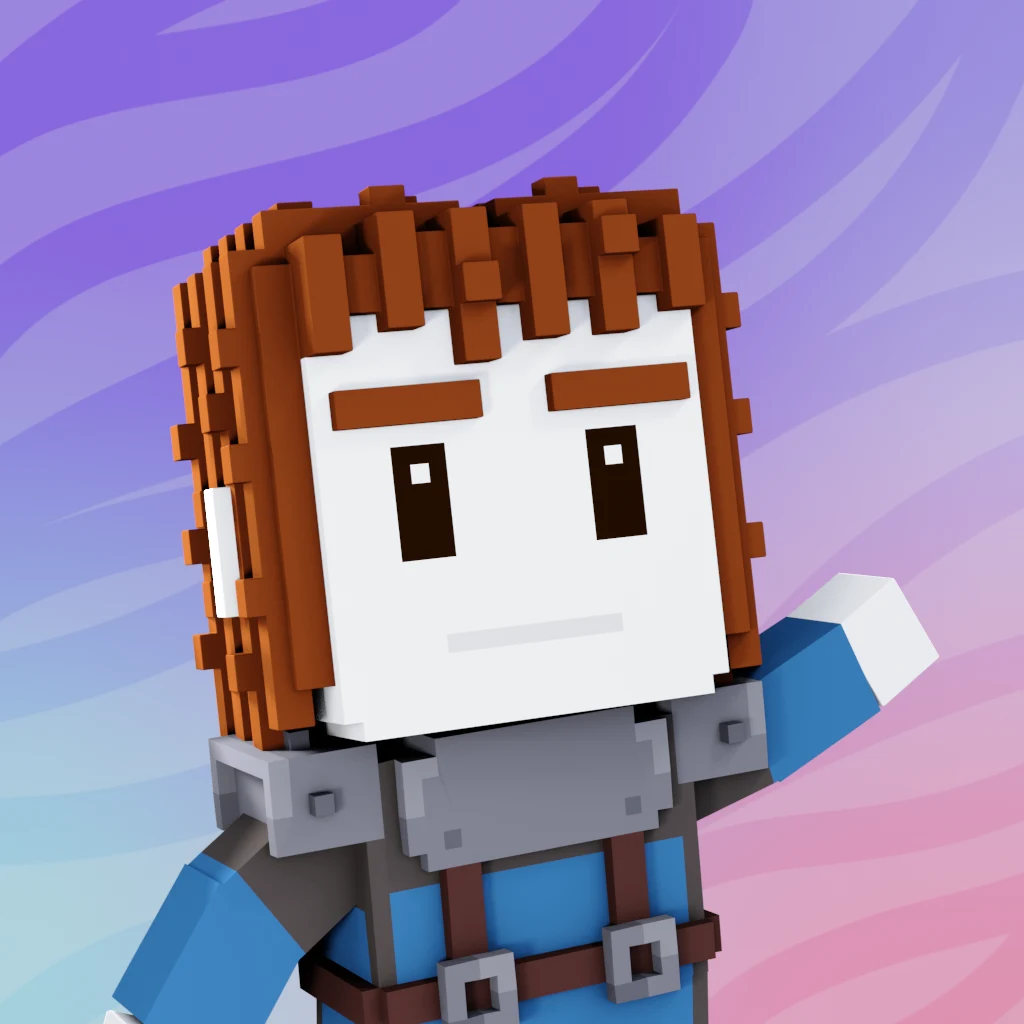 Pirate #5301 voxel render