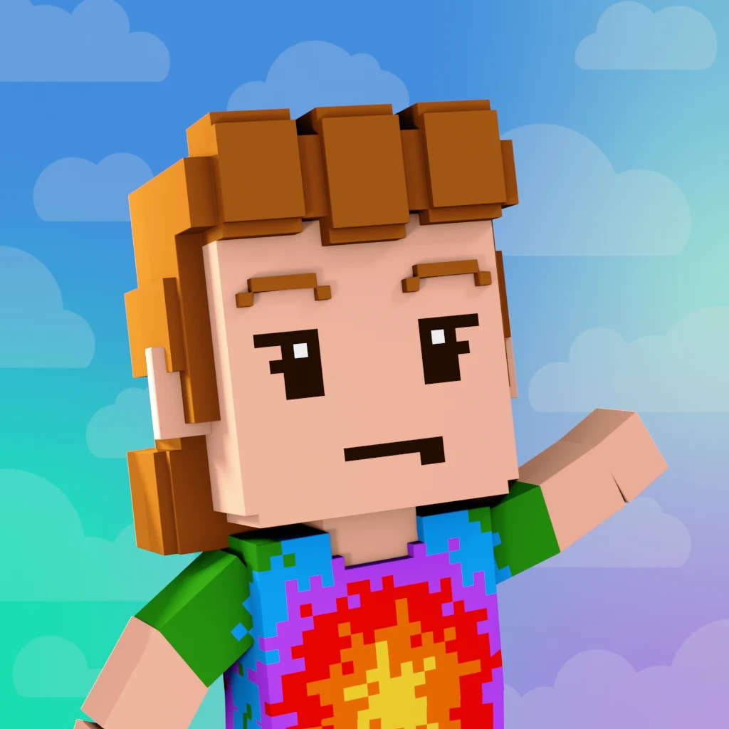 Pirate #5303 voxel render