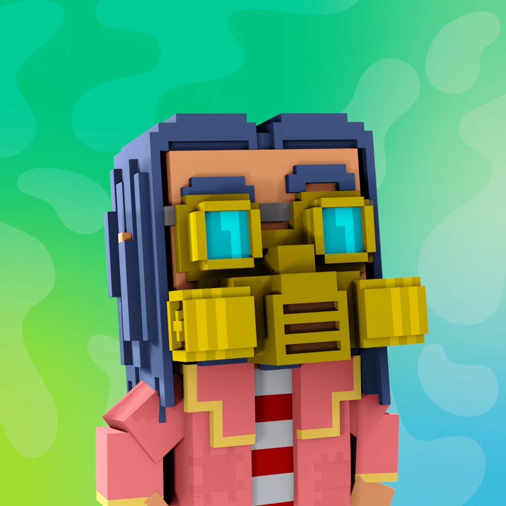 Pirate #5307 voxel render