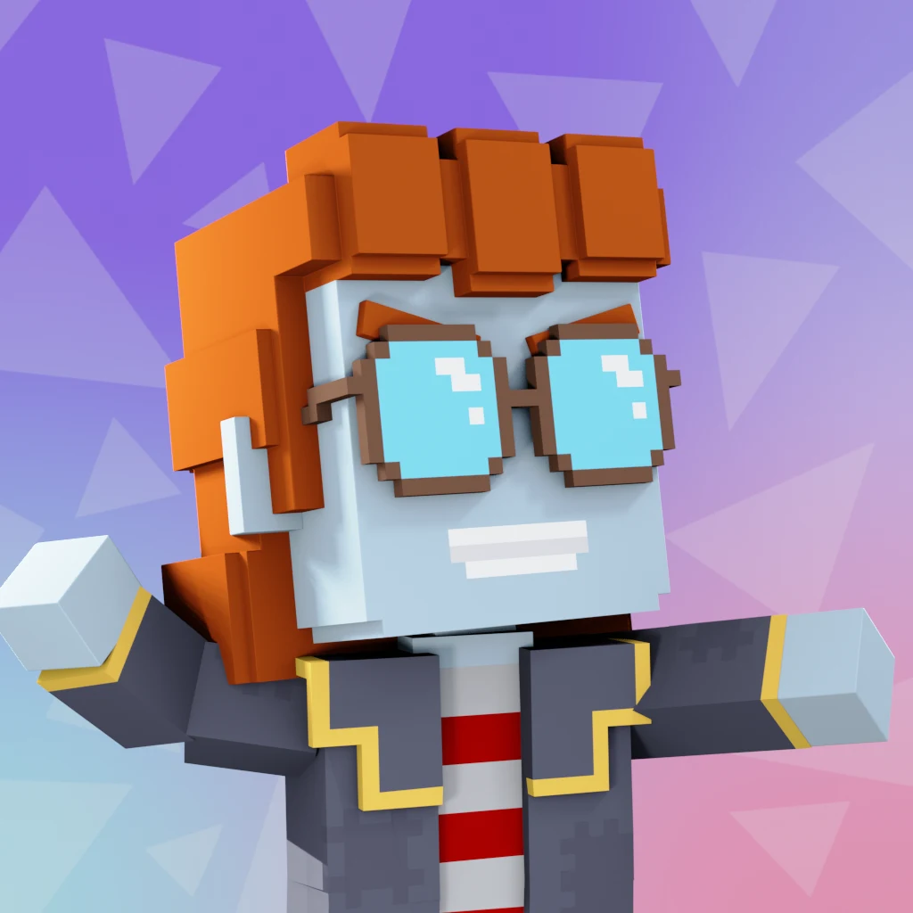 Pirate #5308 voxel render
