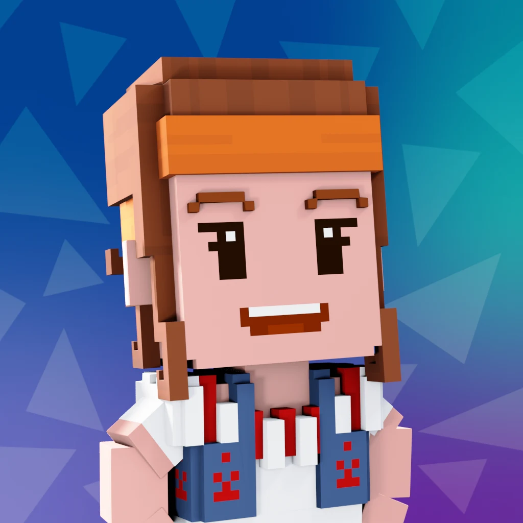 Pirate #5312 voxel render