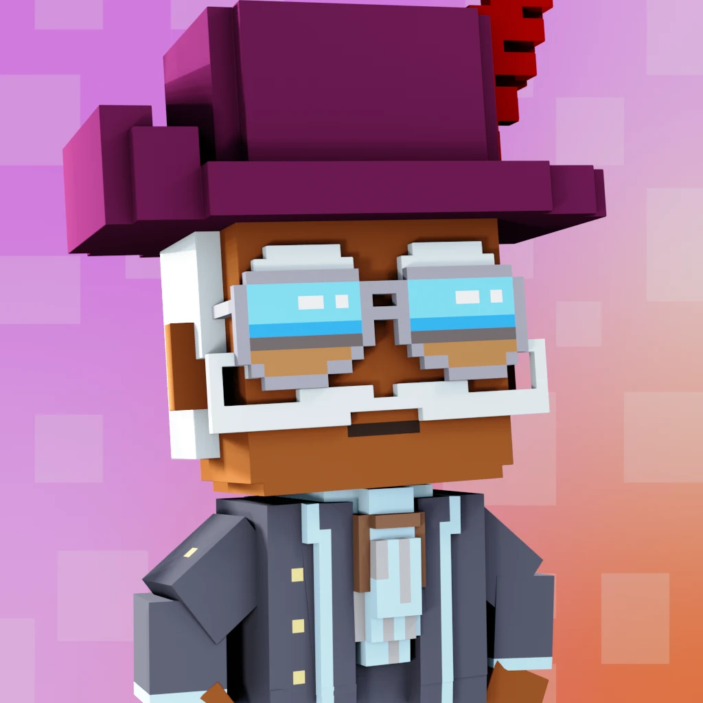 Pirate #5314 voxel render