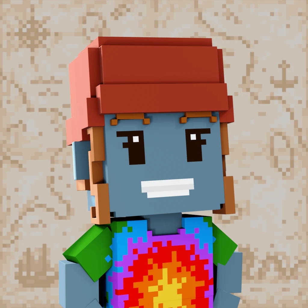 Pirate #5315 voxel render