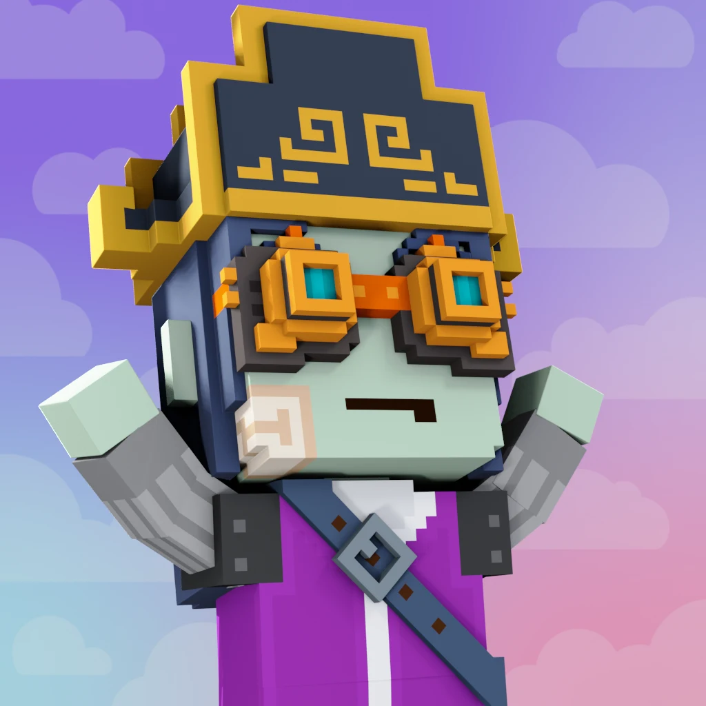 Pirate #5320 voxel render