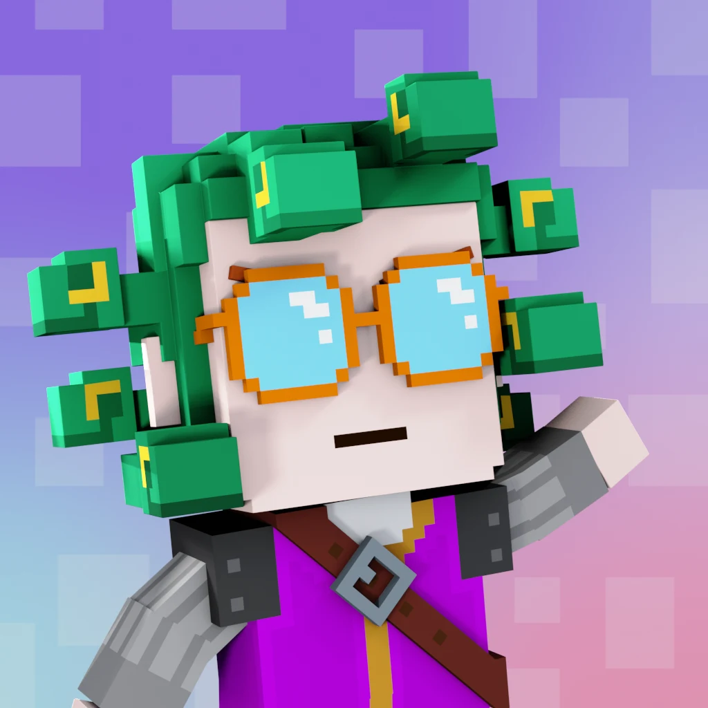 Pirate #5322 voxel render
