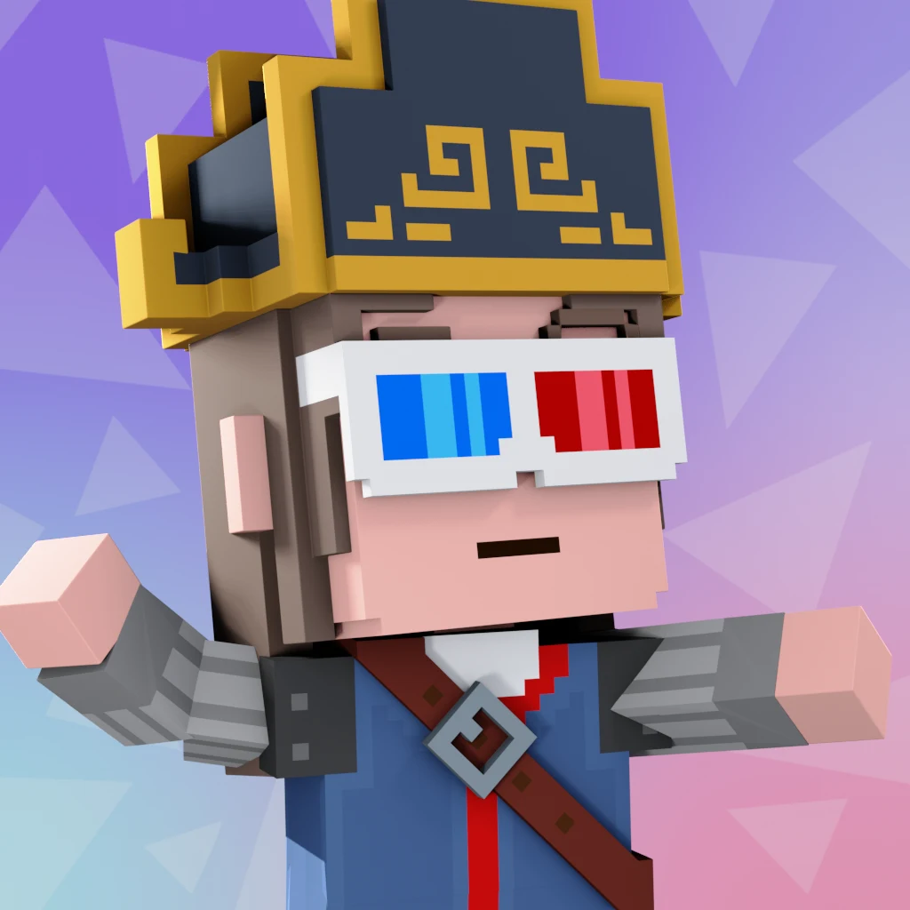 Pirate #5323 voxel render