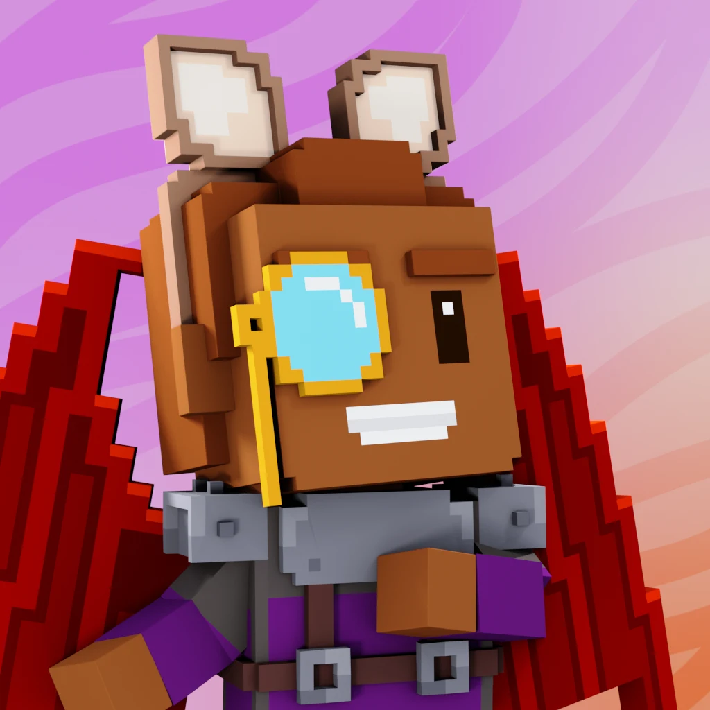 Pirate #5325 voxel render