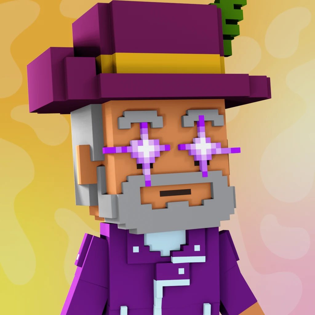 Pirate #5326 voxel render