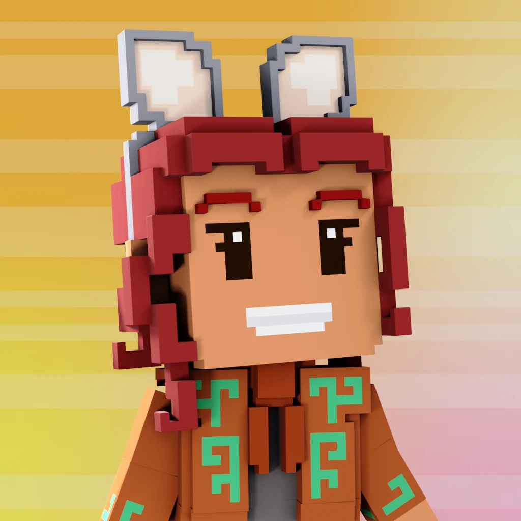Pirate #5328 voxel render