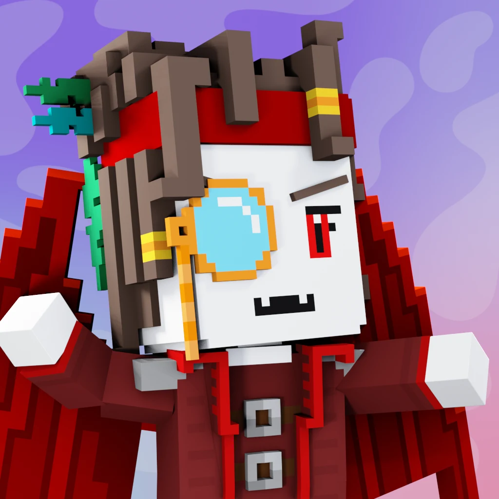 Pirate #5333 voxel render