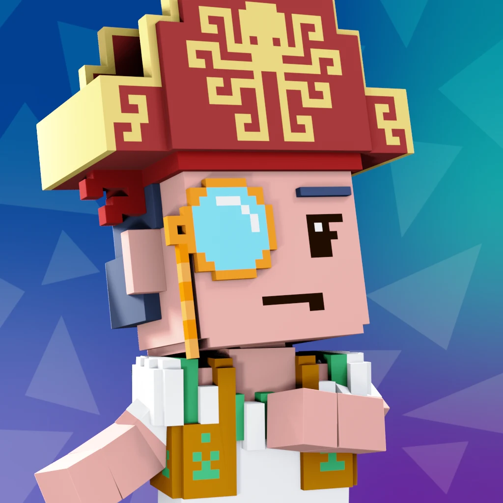 Pirate #5336 voxel render