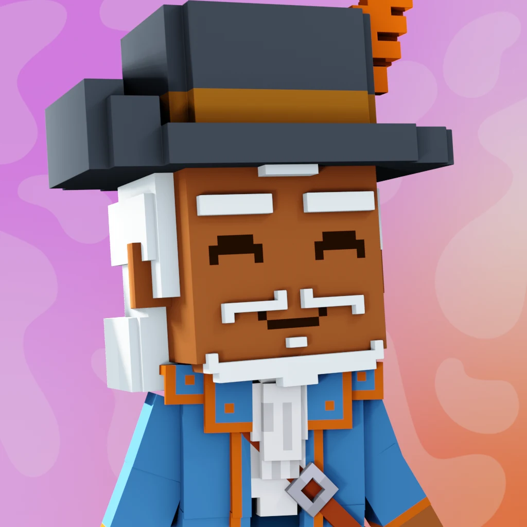 Pirate #5340 voxel render