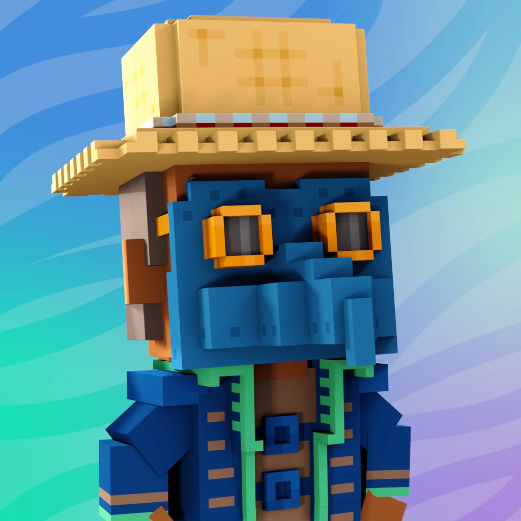 Pirate #5346 voxel render