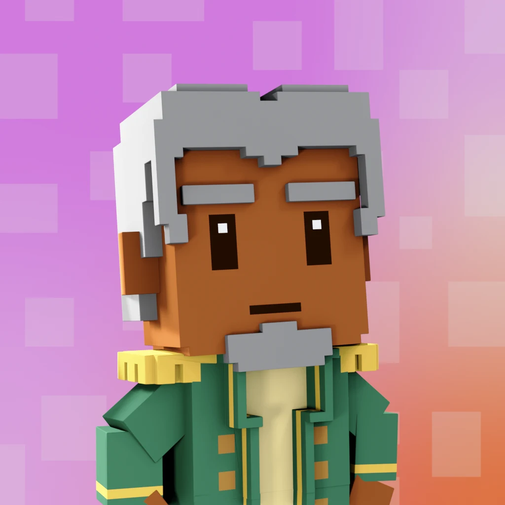 Pirate #5353 voxel render