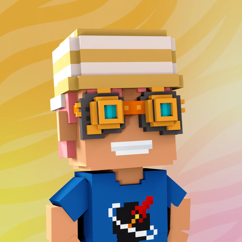 Pirate #5356 voxel render