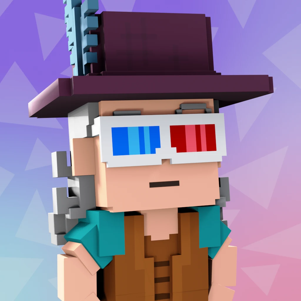 Pirate #5358 voxel render