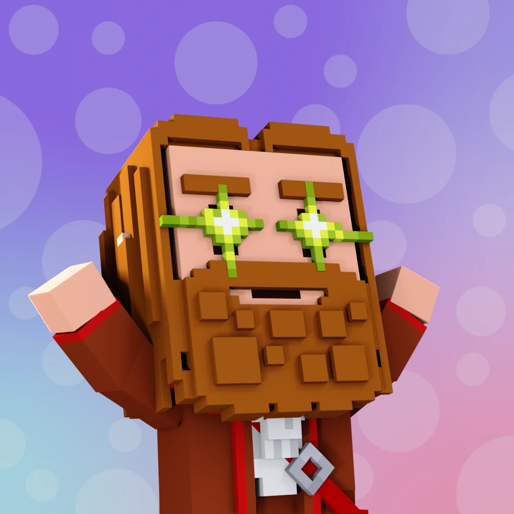 Pirate #5360 voxel render