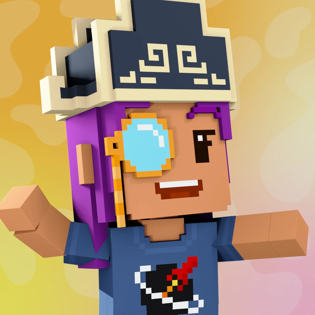 Pirate #5366 voxel render