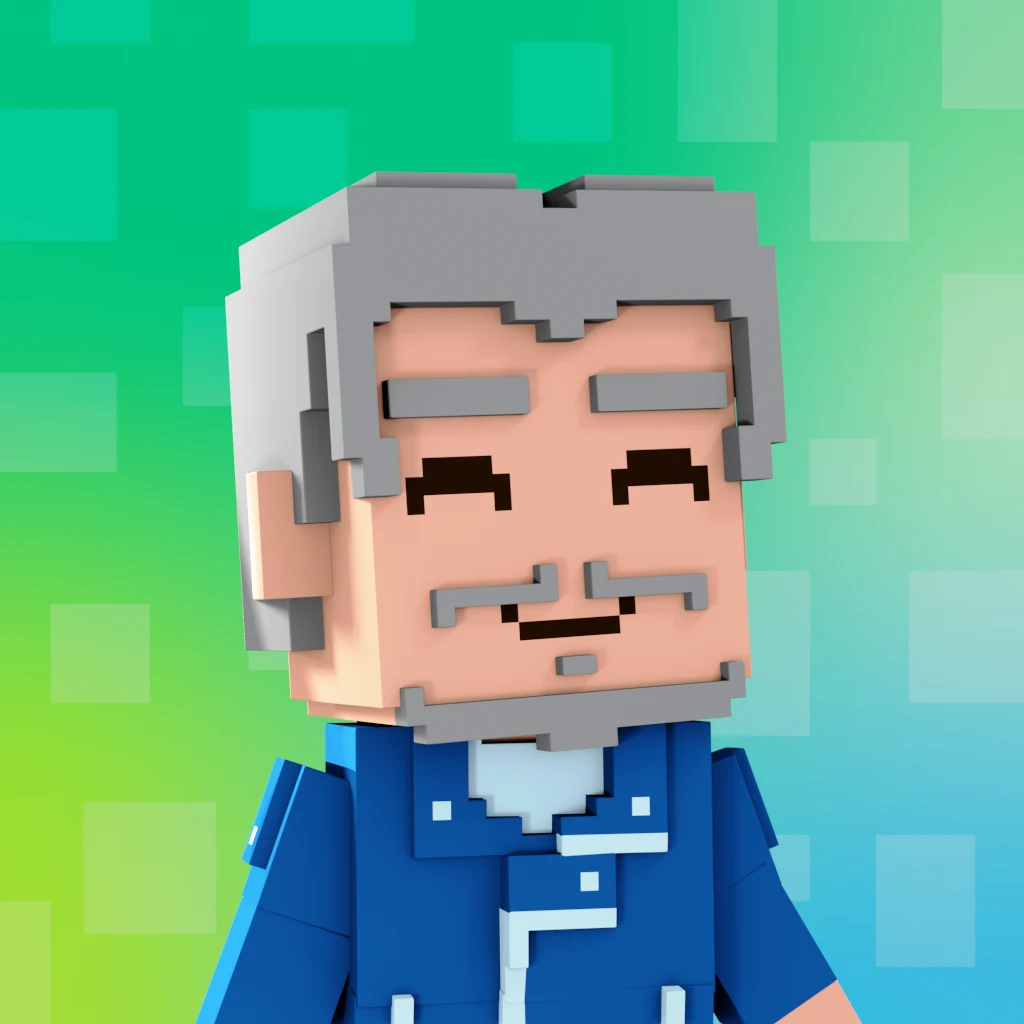 Pirate #5369 voxel render