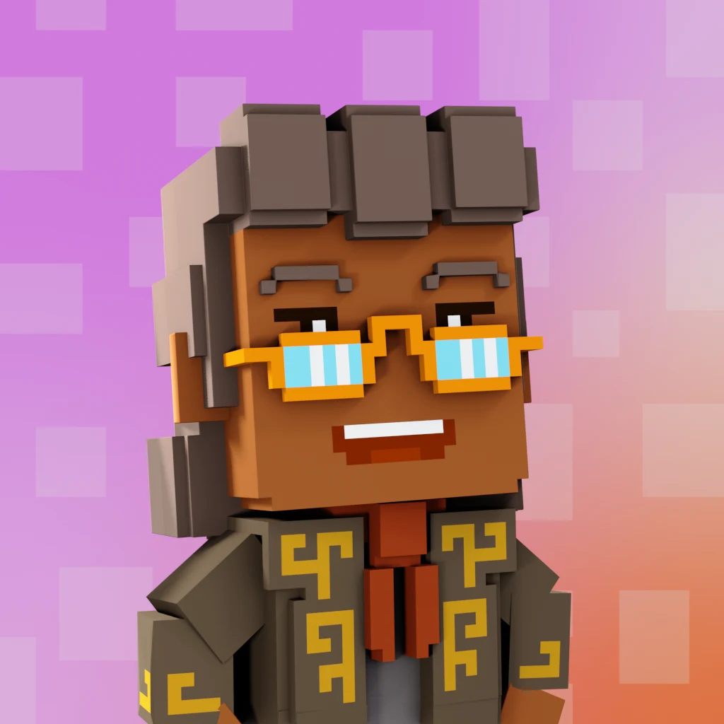 Pirate #537 voxel render
