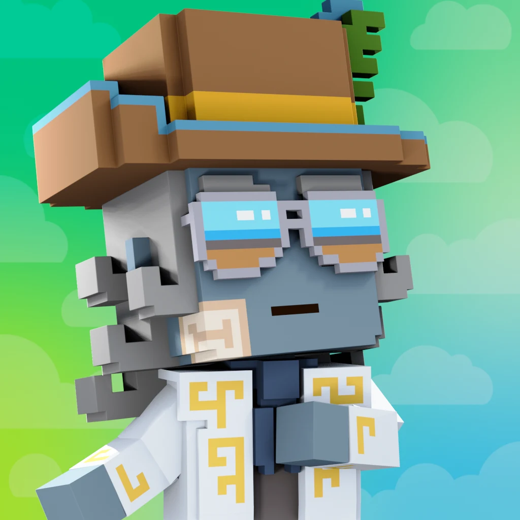 Pirate #5371 voxel render