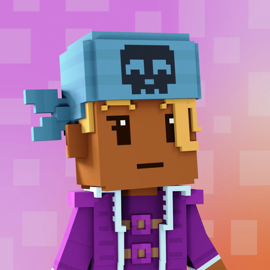 Pirate #5387 voxel render
