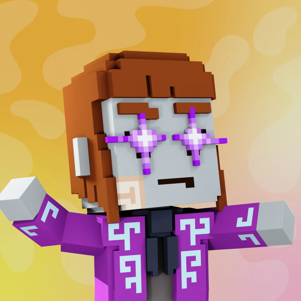 Pirate #5392 voxel render