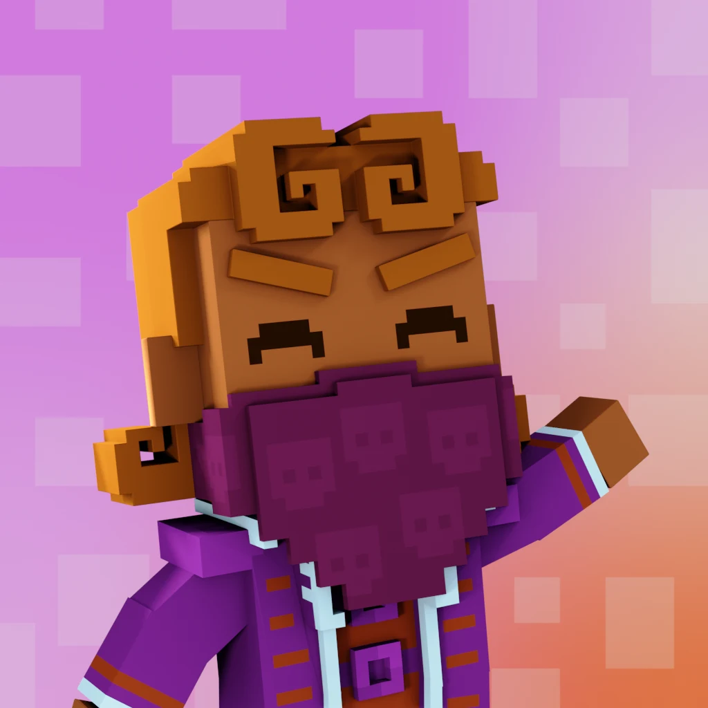 Pirate #5395 voxel render