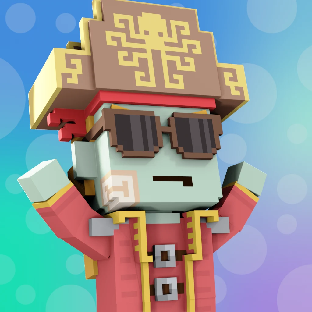 Pirate #5396 voxel render
