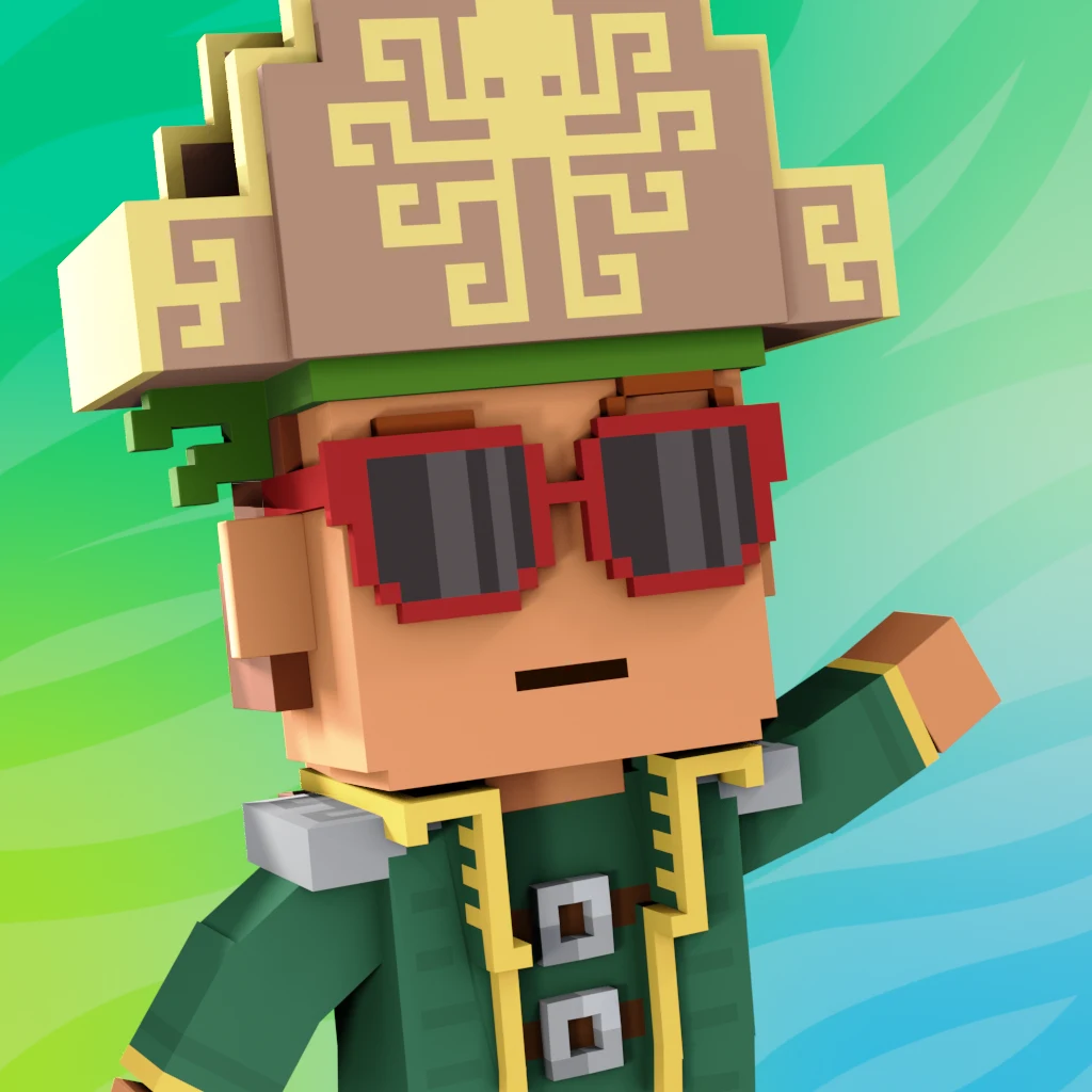 Pirate #5406 voxel render