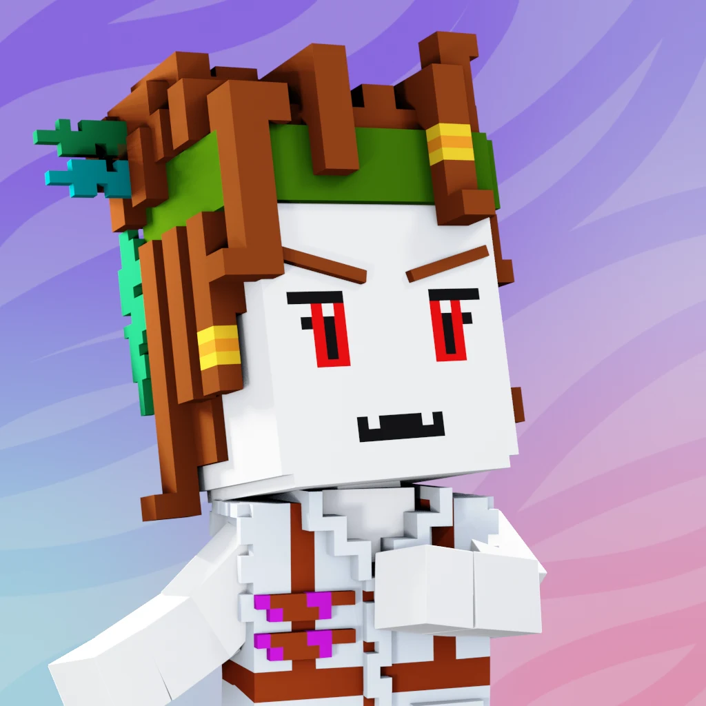 Pirate #5407 voxel render