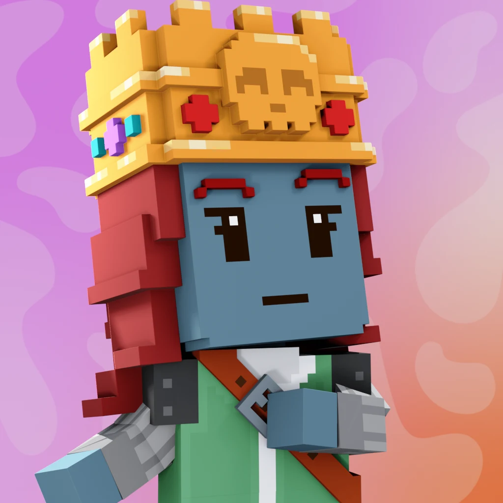 Pirate #541 voxel render