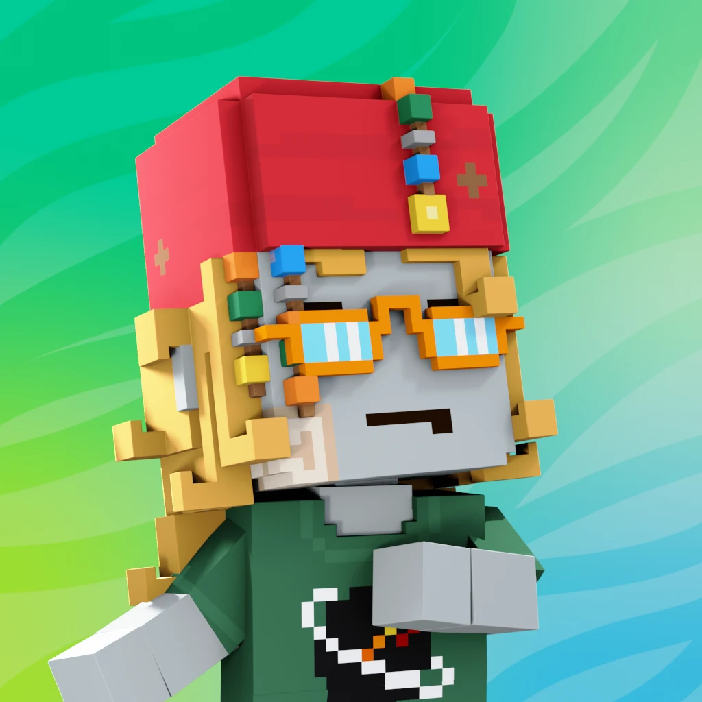 Pirate #5411 voxel render