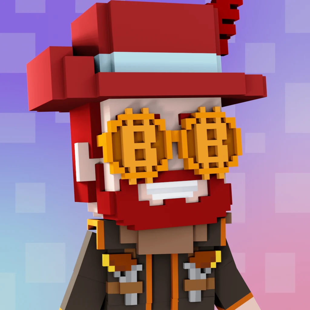 Pirate #5413 voxel render