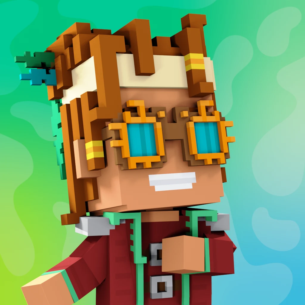 Pirate #5418 voxel render